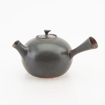 Carl-Harry Stålhane, a signed stoneware teapot Rörstrand.