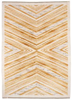 RUG. "Tigerfällen". Knotted pile (rya). 212 x 144.5 cm. Signed AB MMF BN.