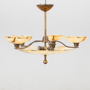 Ceiling lamp 1940s Swedish Modern.