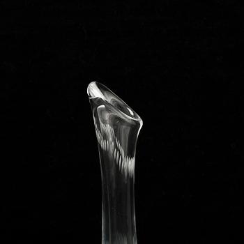 A Vicke Lindstrand glass vase signerad Kosta LH 1011, 1950s.
