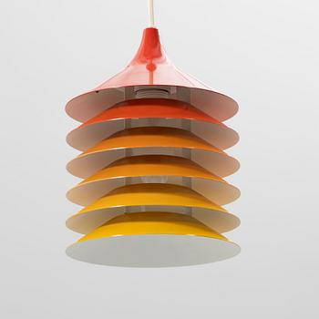 Bent Boysen, taklampa, "Duett", Ikea, 1970-tal.