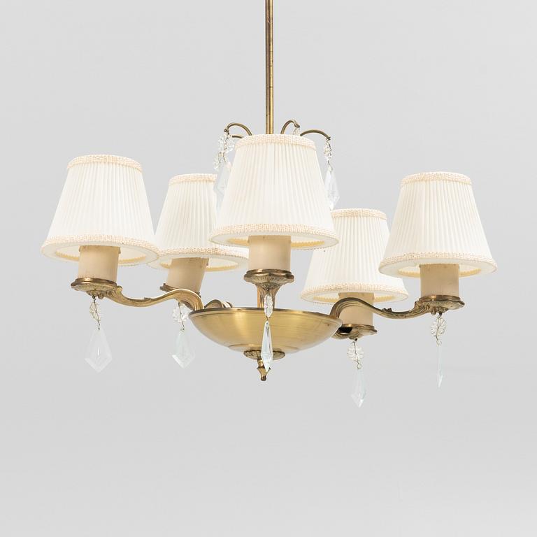 A Swedish Modern ceiling light, Edvard Hagman AB, Norrköping, mid 20th Century.