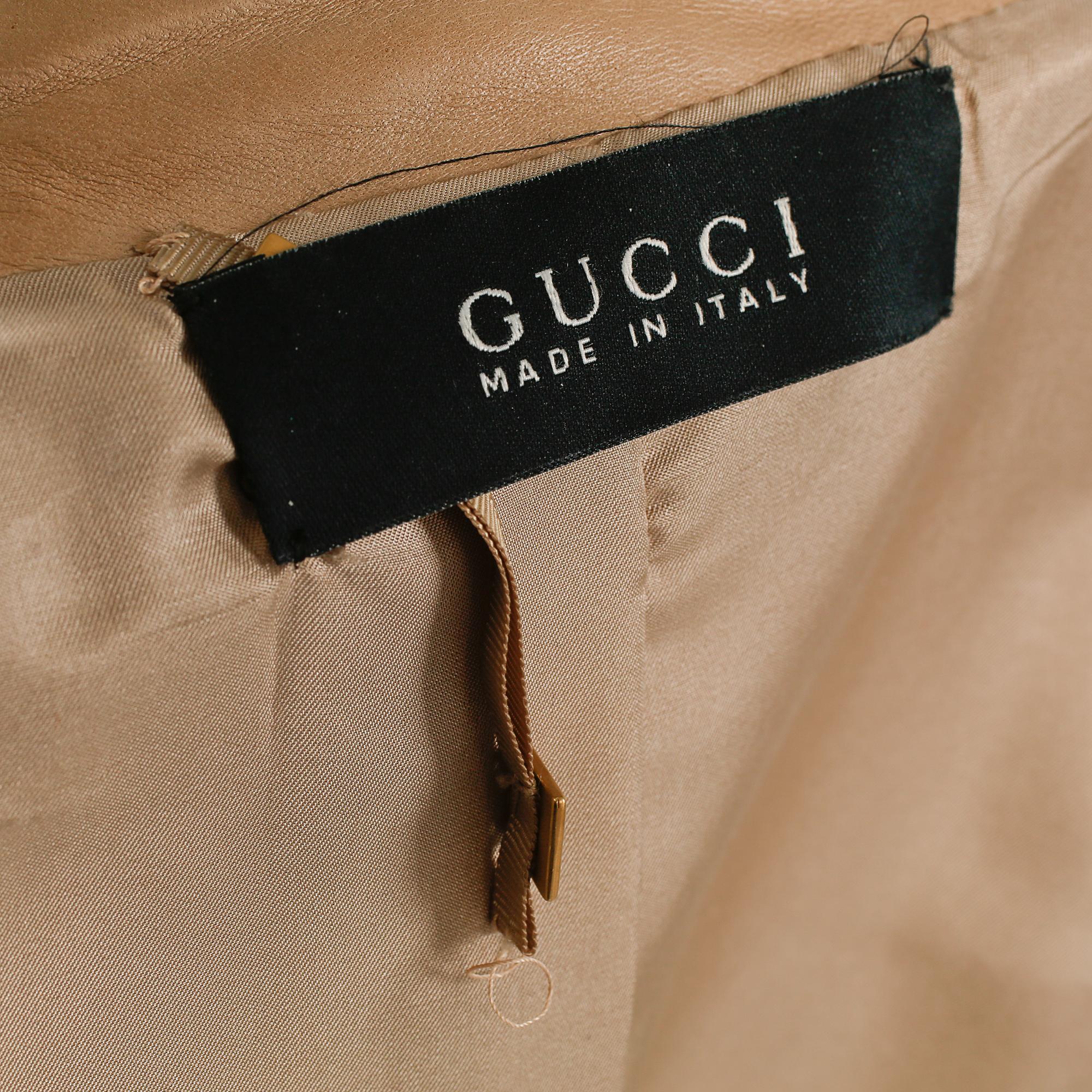 SKINNKAVAJ, Gucci, italiensk storlek 46.