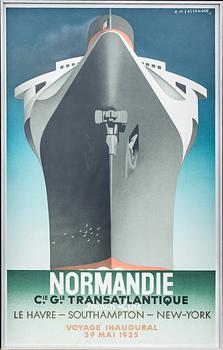A "NORMANDIE" POSTER 1979.
