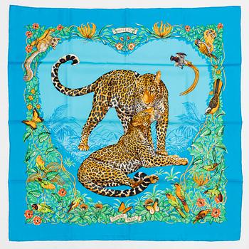 Hermès, scarf, "Jungle Love".