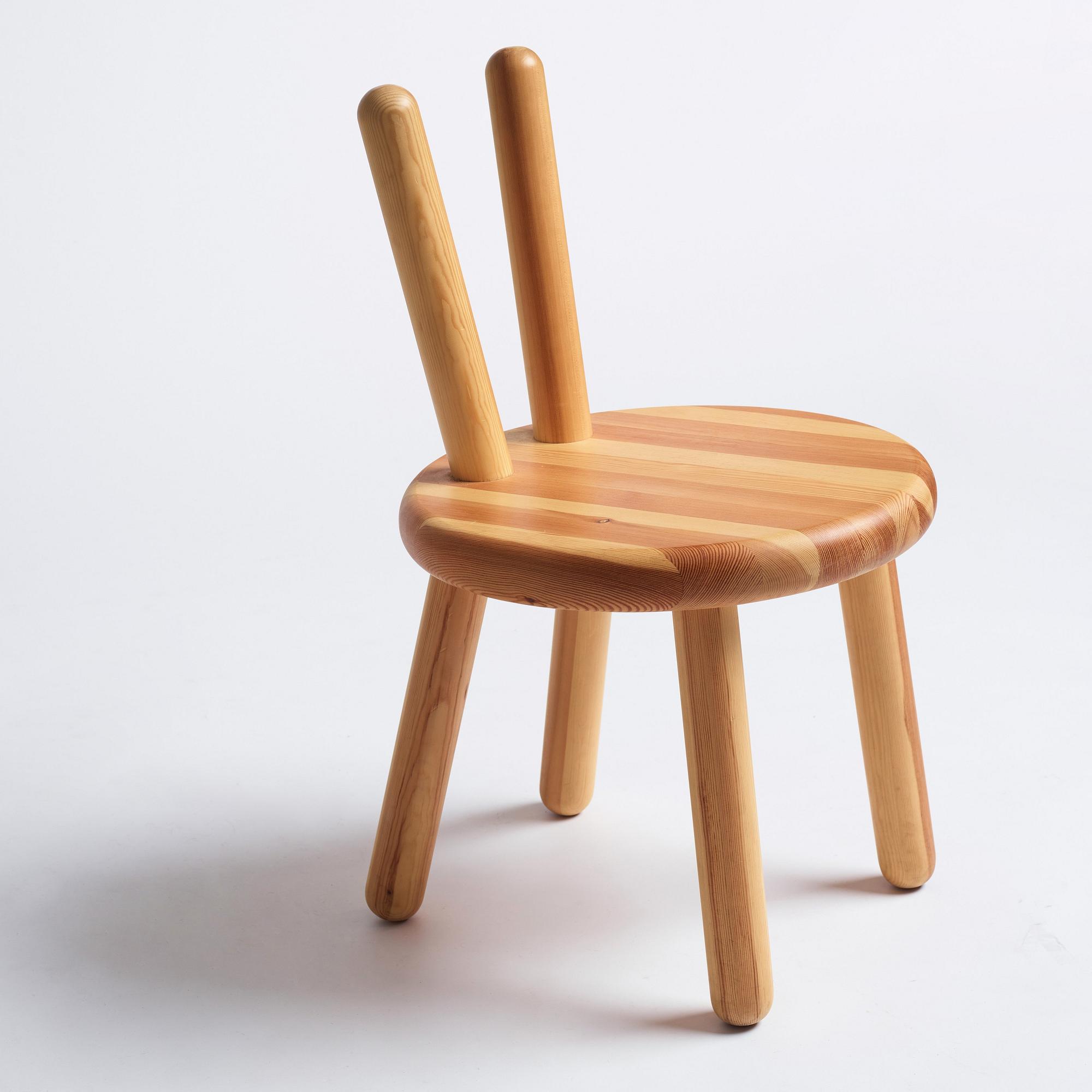 Fredrik Paulsen, a unique "Bamba" chair, prototype, 2014.