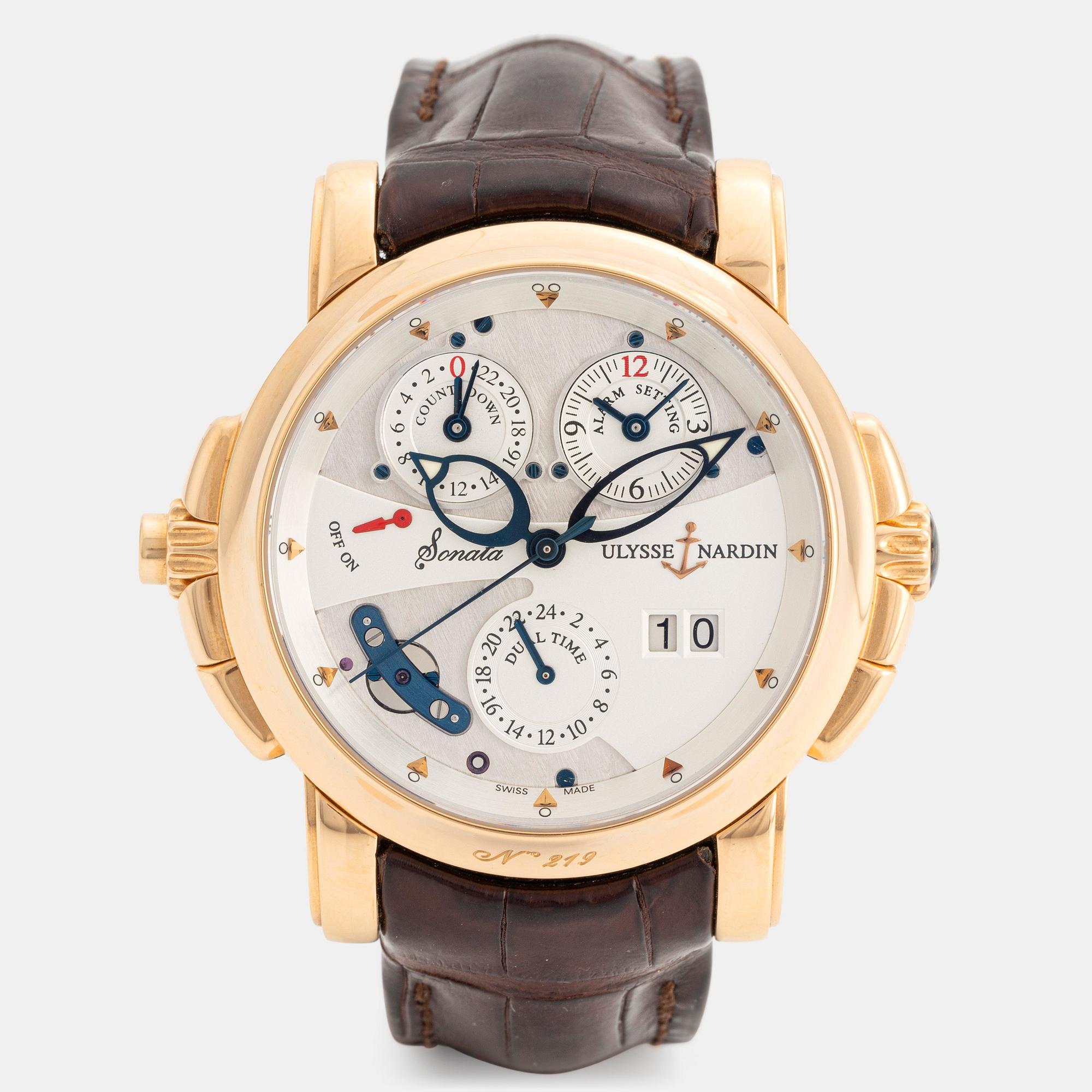 Ulysse Nardin, Sonata, Cathedral Dual Time, ca 2018.