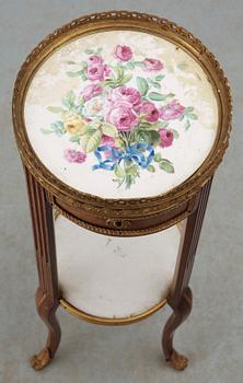 BLOMBORD, Louis XV-stil, sent 1800-tal.