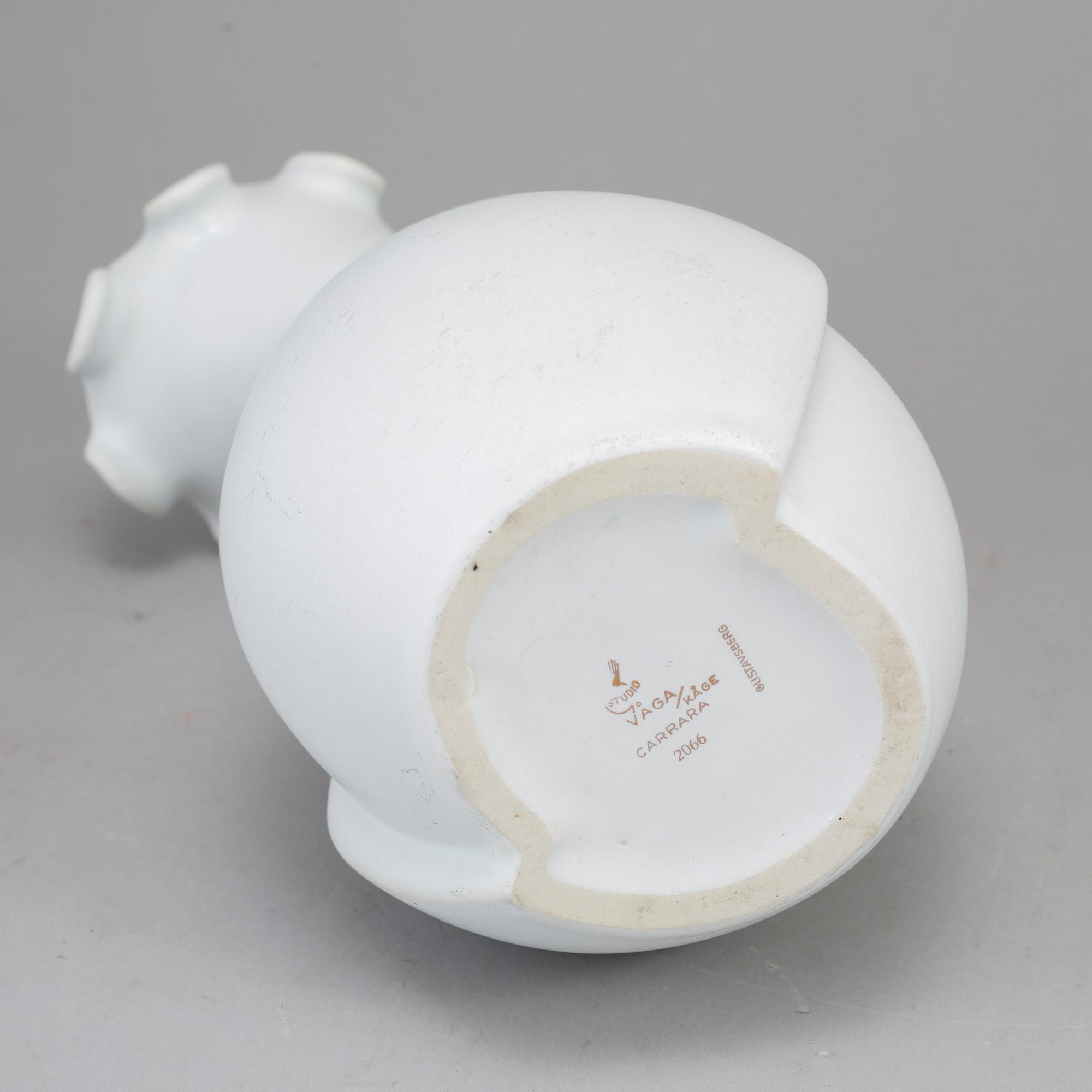 WILHELM KÅGE, vas, stengods, "Våga", Gustavsberg.