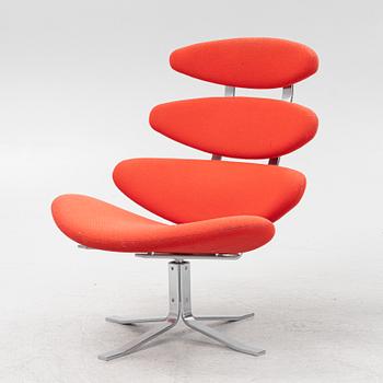 Poul Volther, fåtölj, "Corona EJ 5", Erik Jørgensen, Danmark.