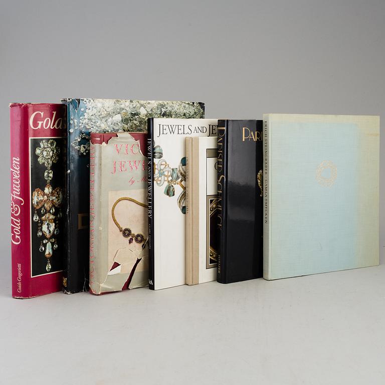BOOKS, 7 vol. About Jewelry.