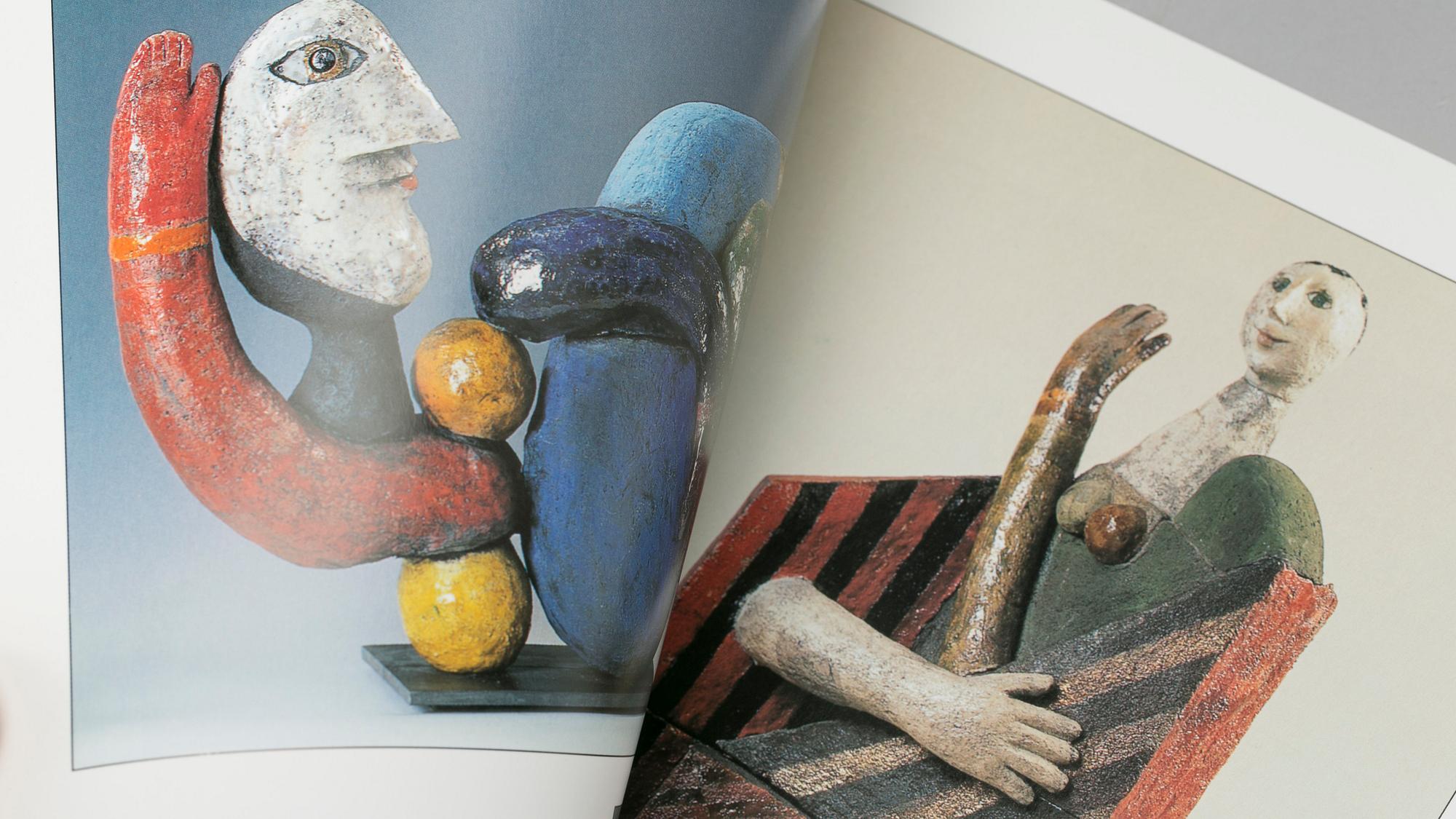 ROGER CAPRON, skulptur, keramik, signerad.