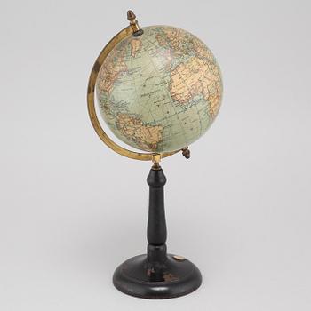 JORDGLOB, Dr H Fischer, Wagner & Debes, Leipzig, 1900-talets första hälft.