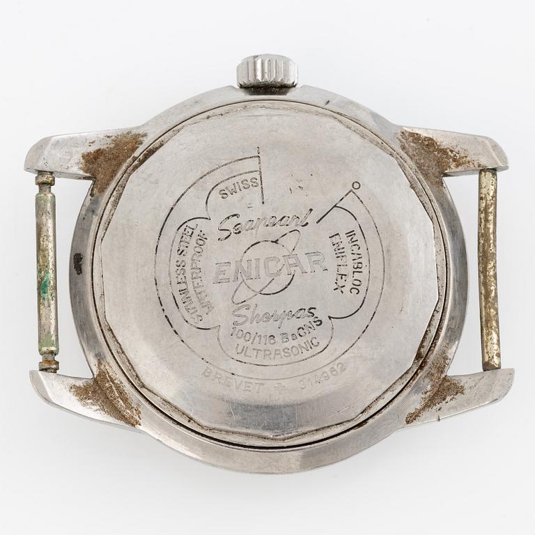 Enicar, Sherpa, wristwatch, 36 mm.