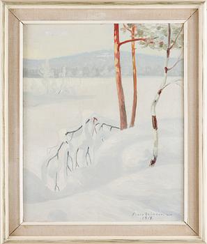 Paavo Kaikkonen, Talvimaisema.