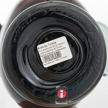 OIVA TOIKKA, a glass sculpture signed O. Toikka, Nuutajärvi 2012 and 587/2000.