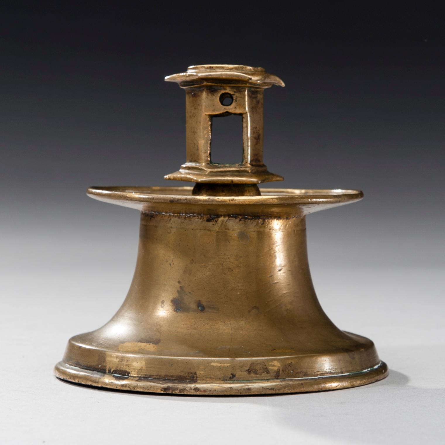 LJUSSTAKE, brons, Spanien 1500-tal.