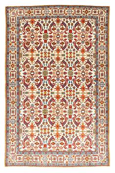 279. Matto, semi-antique Qum, ca 342,5 x 222 cm.