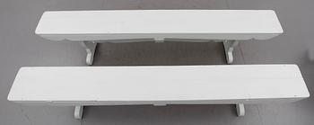 BÄNKAR, 1 par, 1900-talets första hälft.