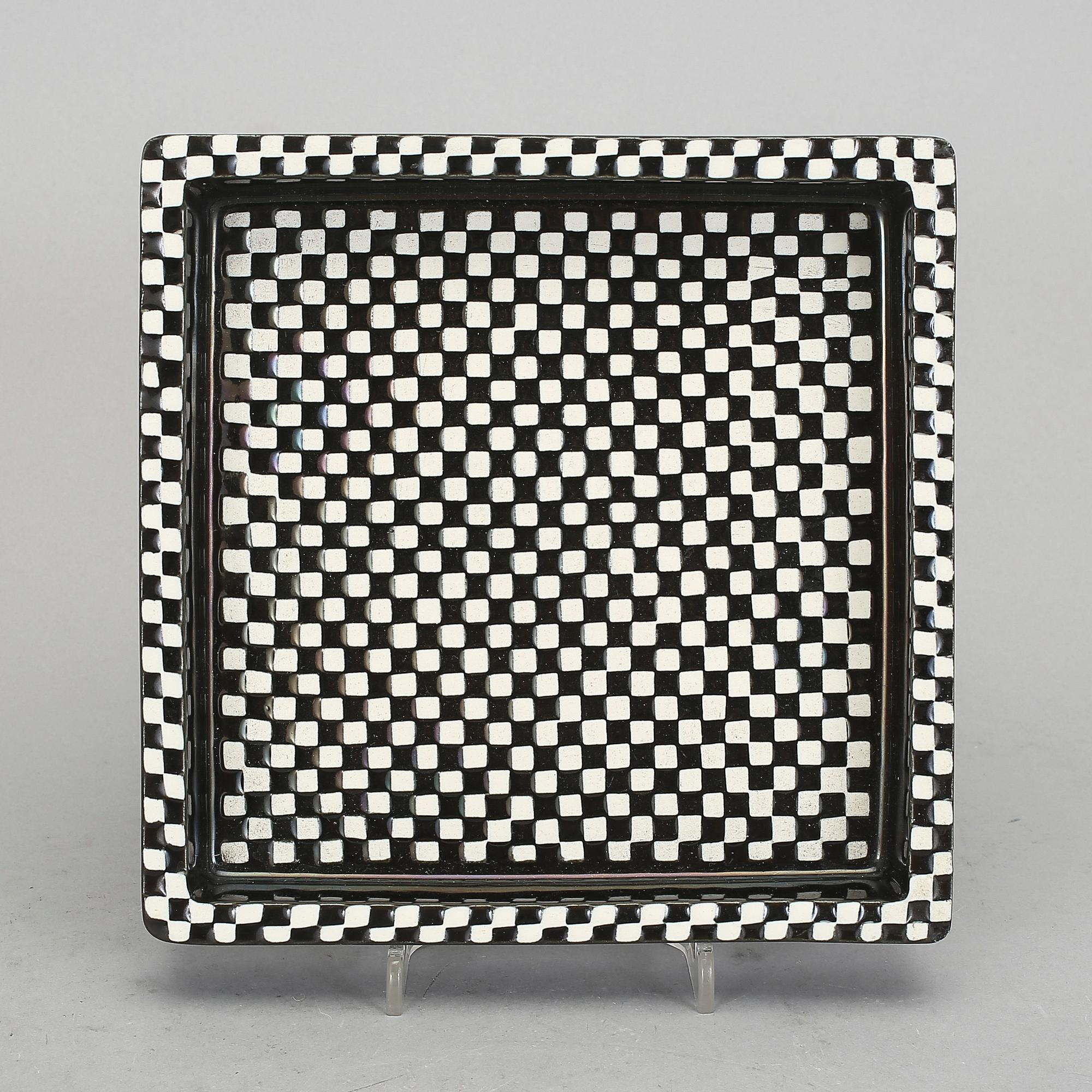 FAT, "Domino", Stig Lindberg, Gustavsberg. Stengods, i produktion 1955-1969.