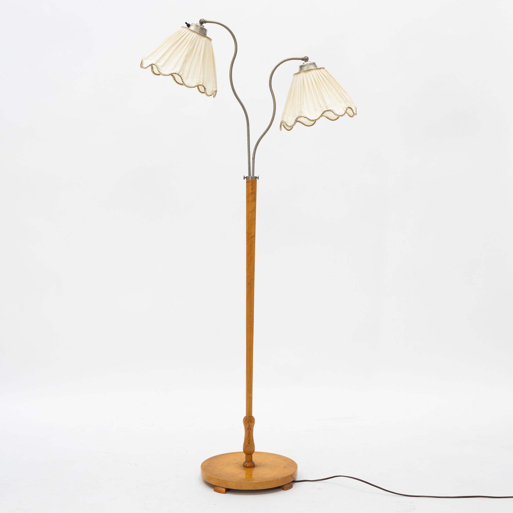 Golvlampa, Swedish Modern, 1940-tal.