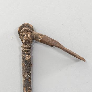 Ceremonial axe, Nigeria or Mali.