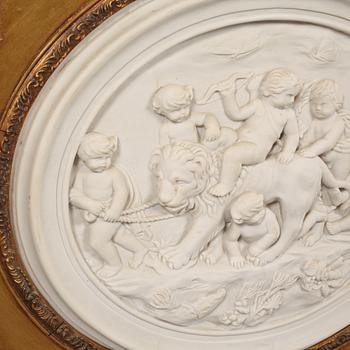 RELIEF, gips, 1900-tal.