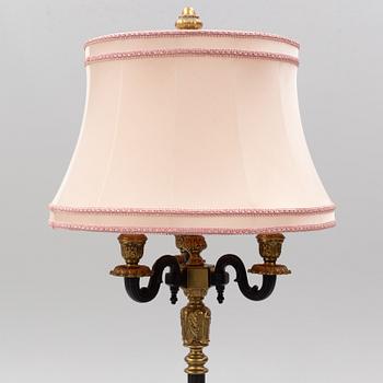 Einar Bäckström's Metal Goods Factory, floor lamp, model 5502, circa mid-20th century.