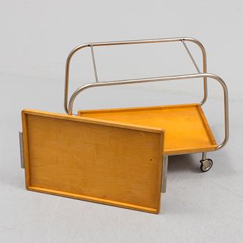 A 1940s serving trolley.