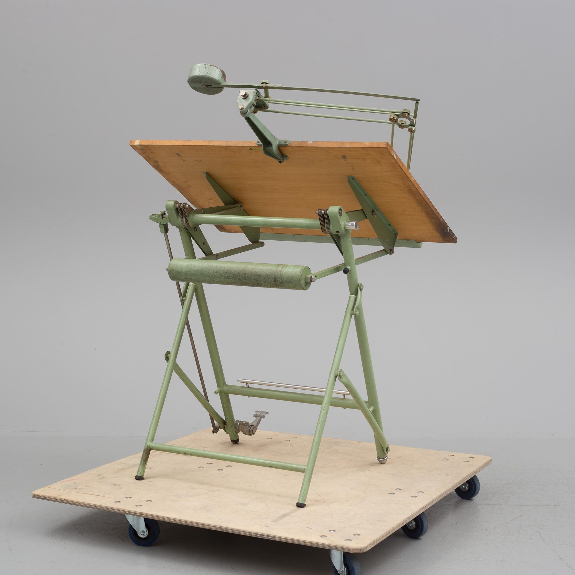 A drawing table from Schmidt & Haensch ISIS, West Berlin, mid 20th Century.