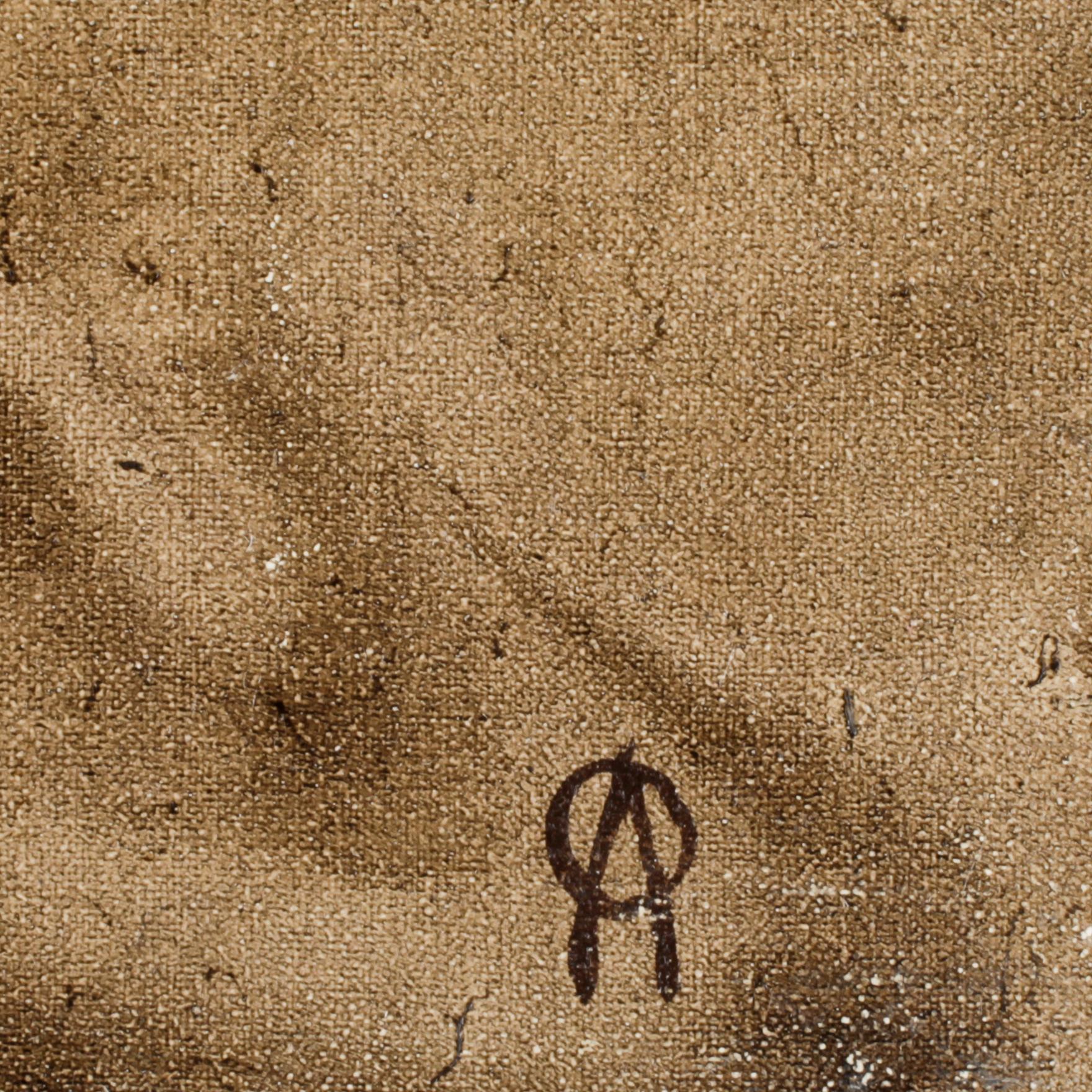 OLOF ARBORELIUS, olja på duk. Monogramsign.