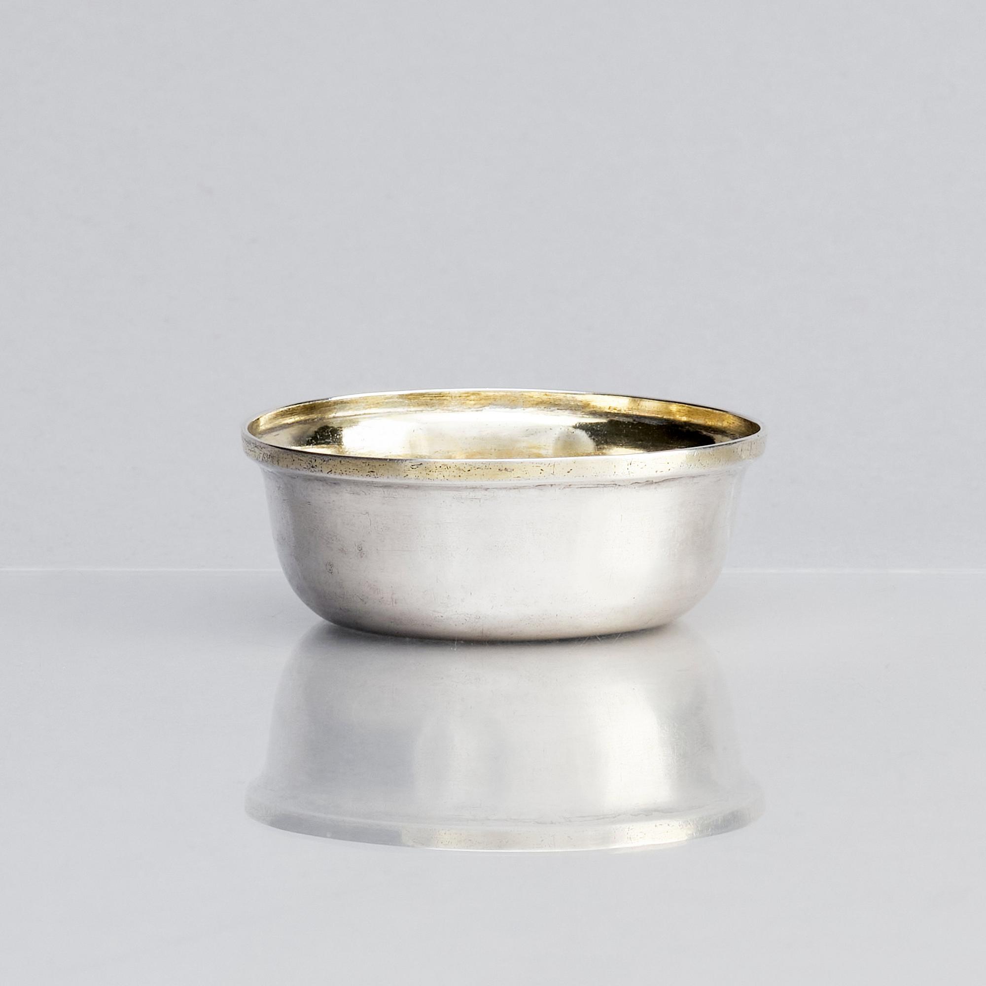 A Swedish 18th century parcel-gilt silver tumbler, mark of Erik Niklas Thomé, Stockholm 1773.