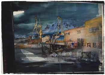 332. Lars Lerin, Untitled.