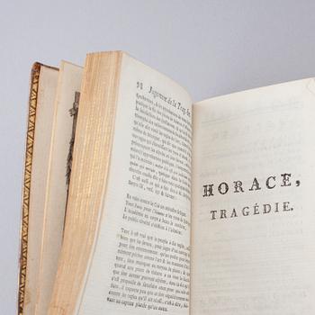 Thirteen 18th century books.