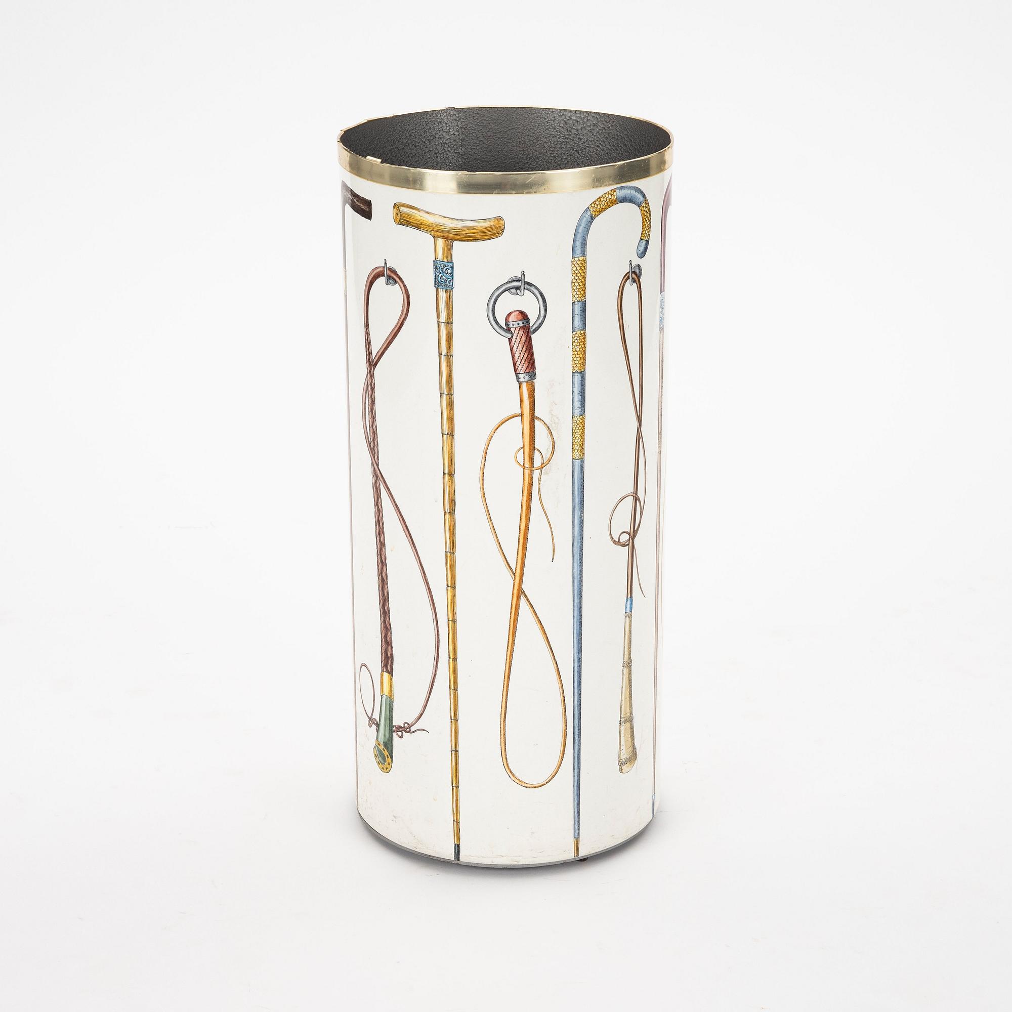Piero Fornasetti, an umbrella stand, Studio Fornasetti Milan, Italy.