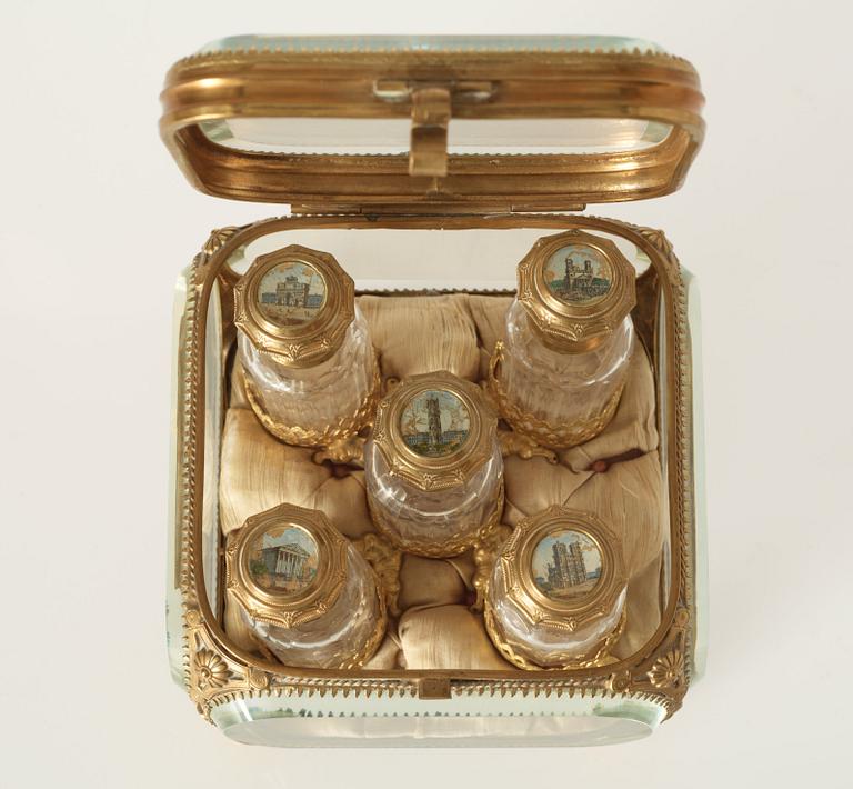 PERFUME FLACONS, France 19th century.