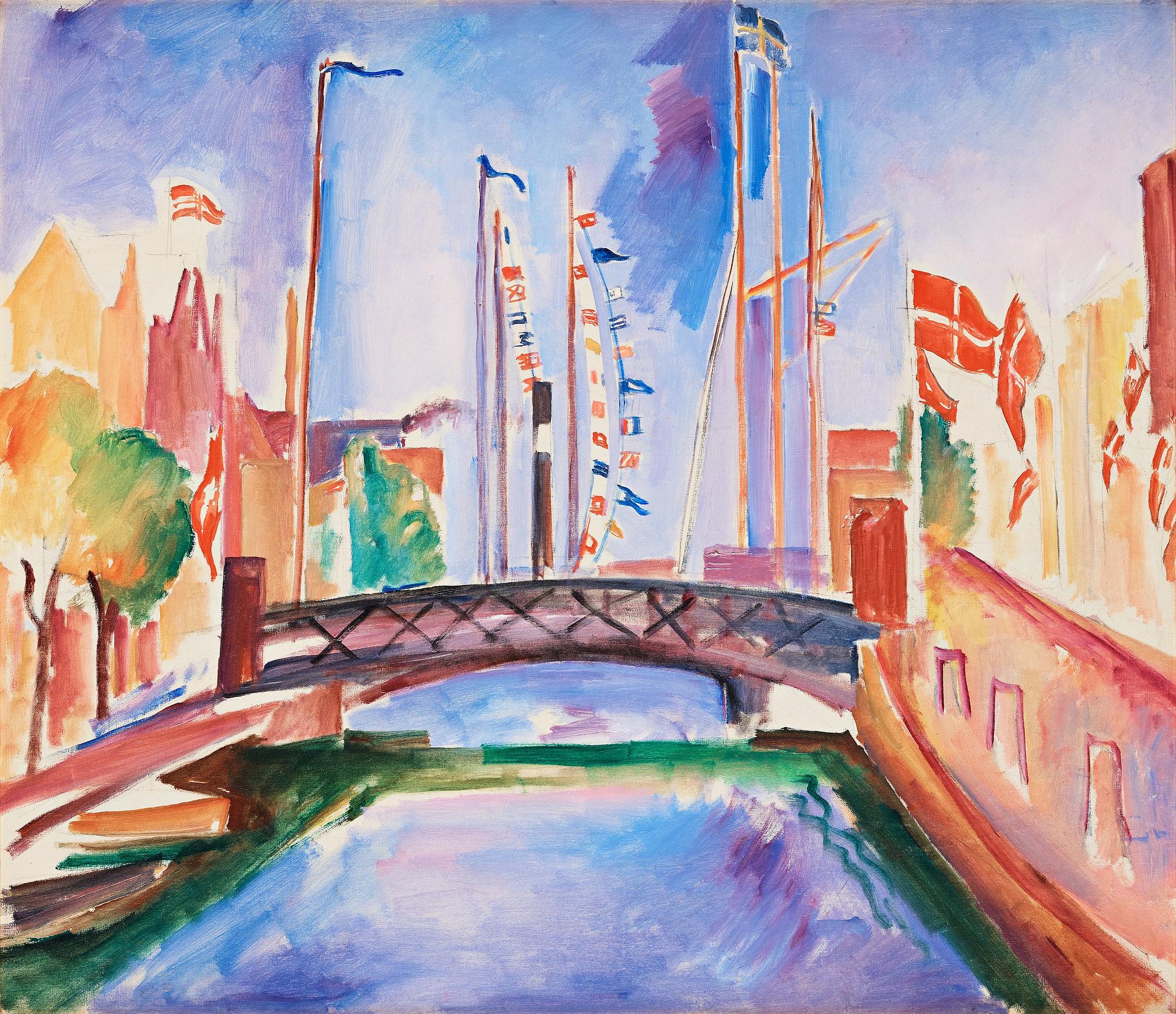 Tor Bjurström, "Broen, Kobenhavn" (The bridge, Copenhagen).
