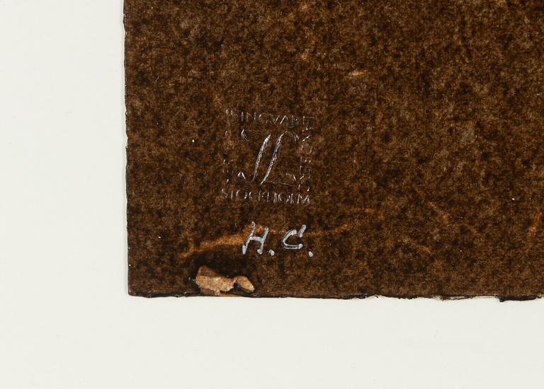 LG Lundberg, färgserigrafi. Signerad och daterad 1989. Numrerad HC.