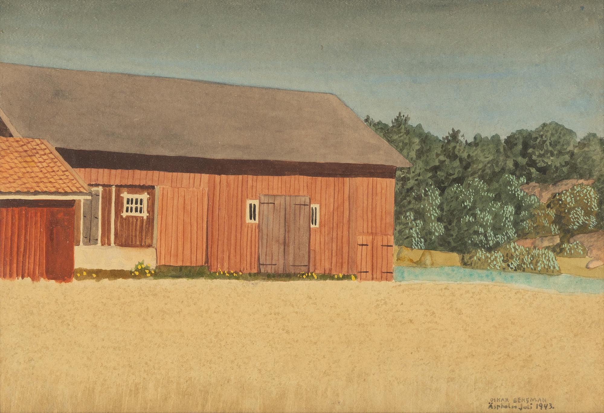 Oskar Bergman, "Lada på Äspholm".