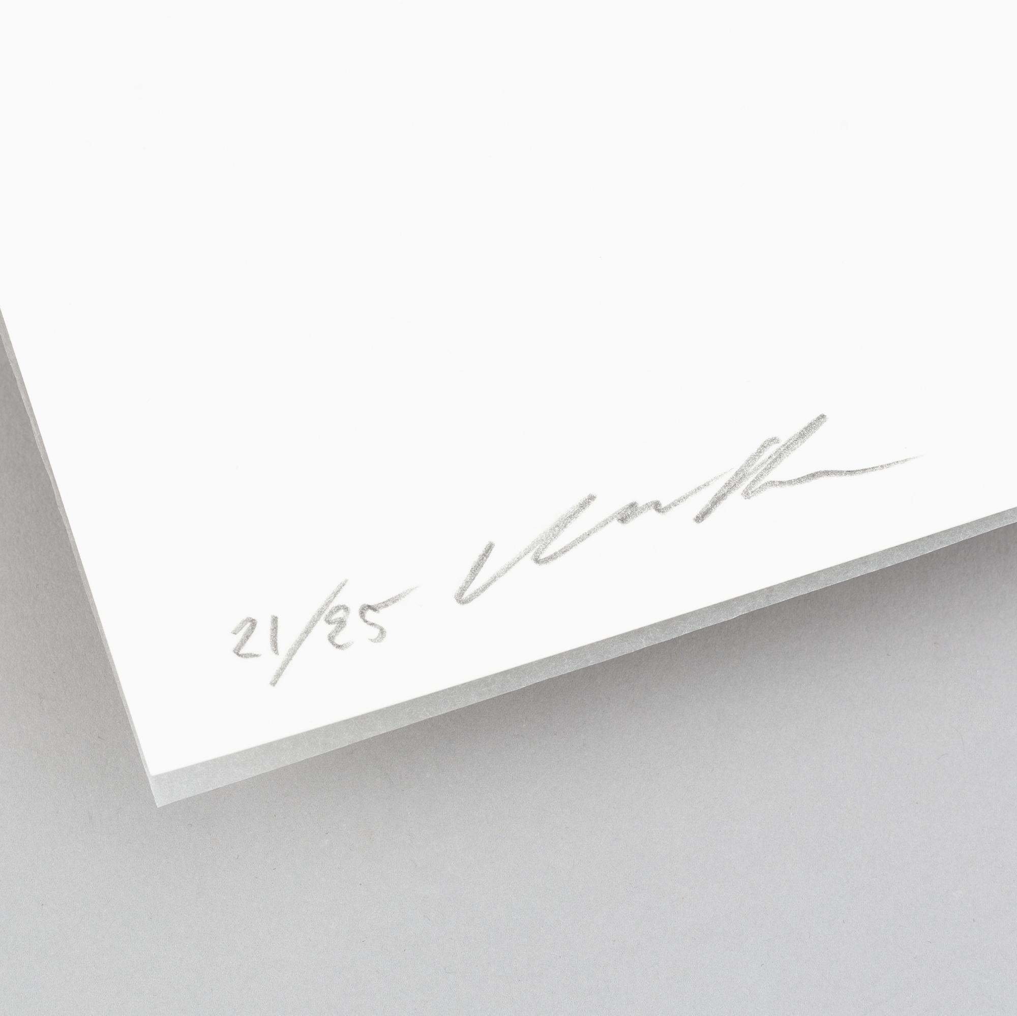 Martin Bogren, 'Lowlands', a book with photograph, photograph signed and numbered 21/25.