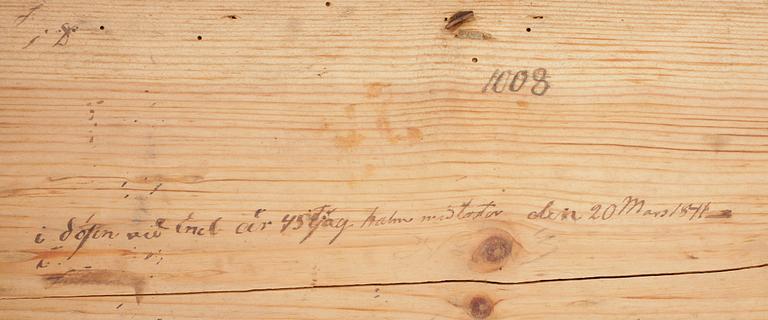 SKRIVSCHATULL, sengustavianskt, 1800-talets början.
