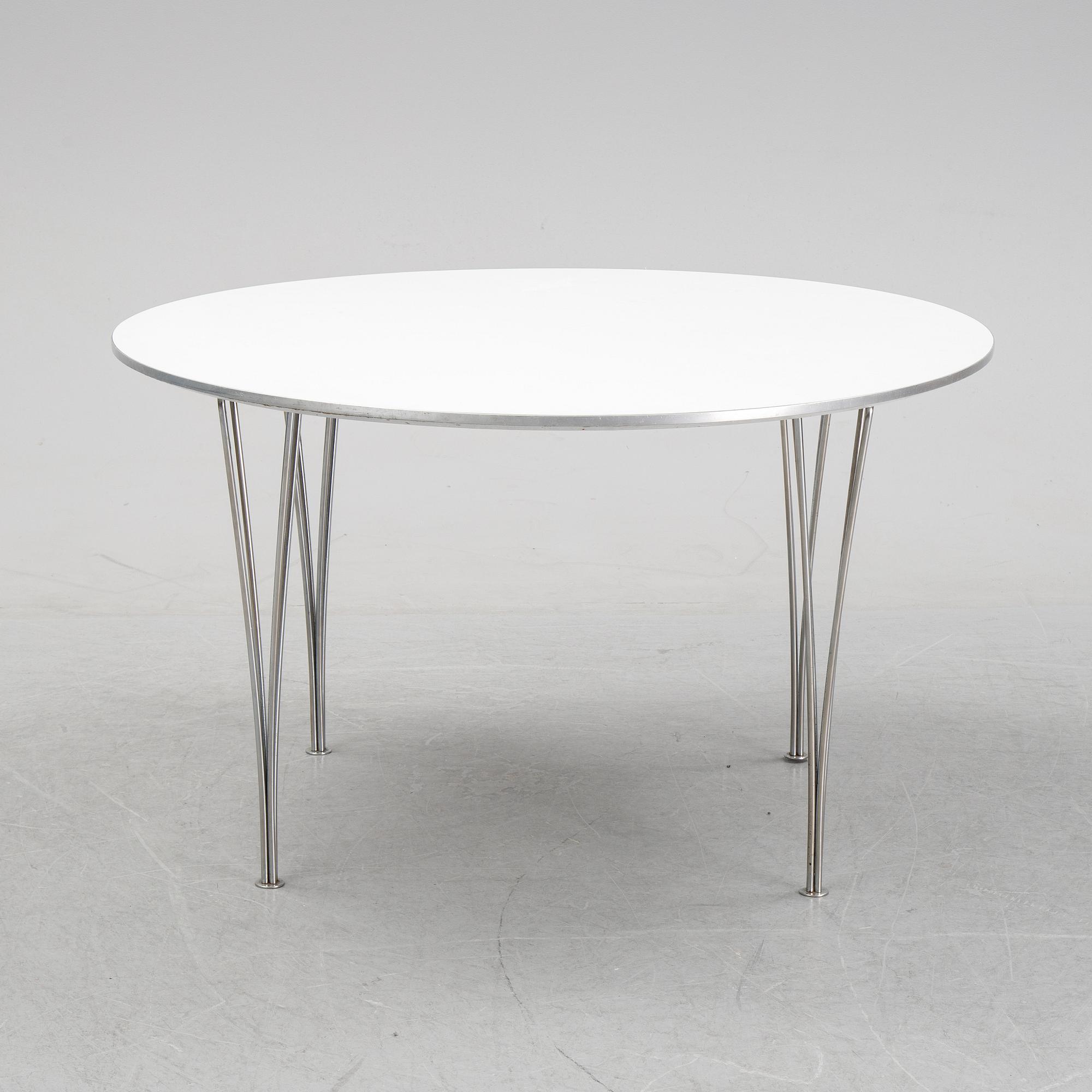 Bruno Mathsson och Piet Hein, matbord, Fritz Hansen, Danmark, 1986.