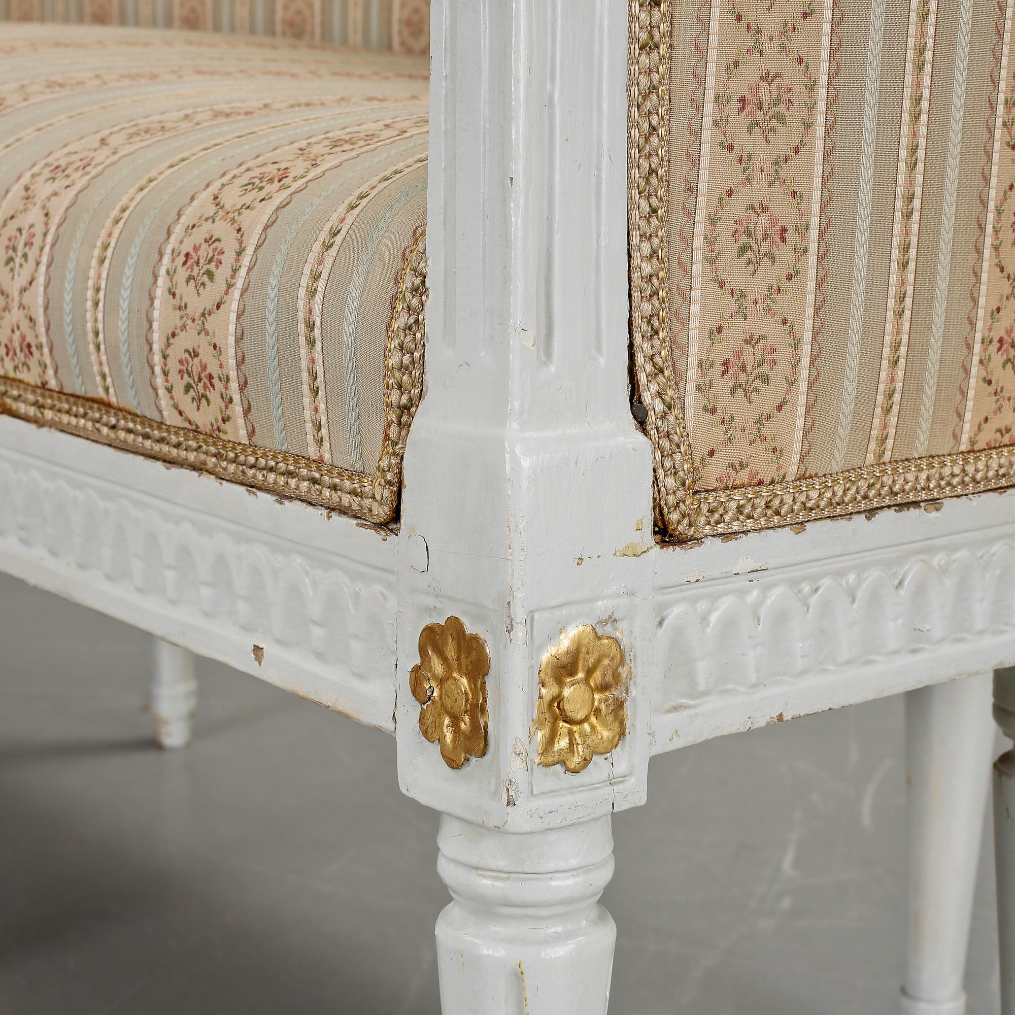 SOFFA, gustavianskt provinsarbete, tidigt 1800-tal.