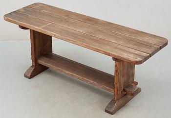 An Axel-Einar Hjorth stained 'Skoga' table, Nordiska Kompaniet, 1933.