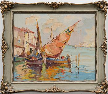 Unknown artist, oil on canvas, signed.