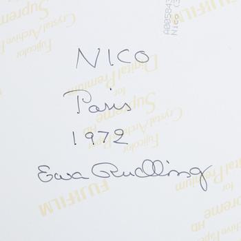 Ewa Rudling, "Nico, Paris 1972".