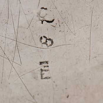 SUPSKED, silver, möjligen Nils Öhstedt, Piteå, 1800-tal. Vikt 28 g.