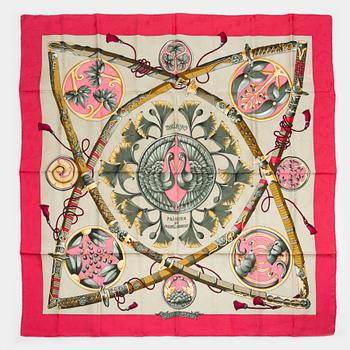 Hermès, scarf, "Daïmyo Princes Du Soleil Levant".