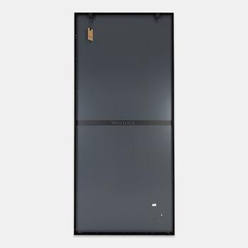 A 'Washington' mirror with steel frame from Muubs.