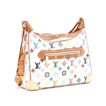 LOUIS VUITTON, a multicolore canvas bag, "Boulogne".